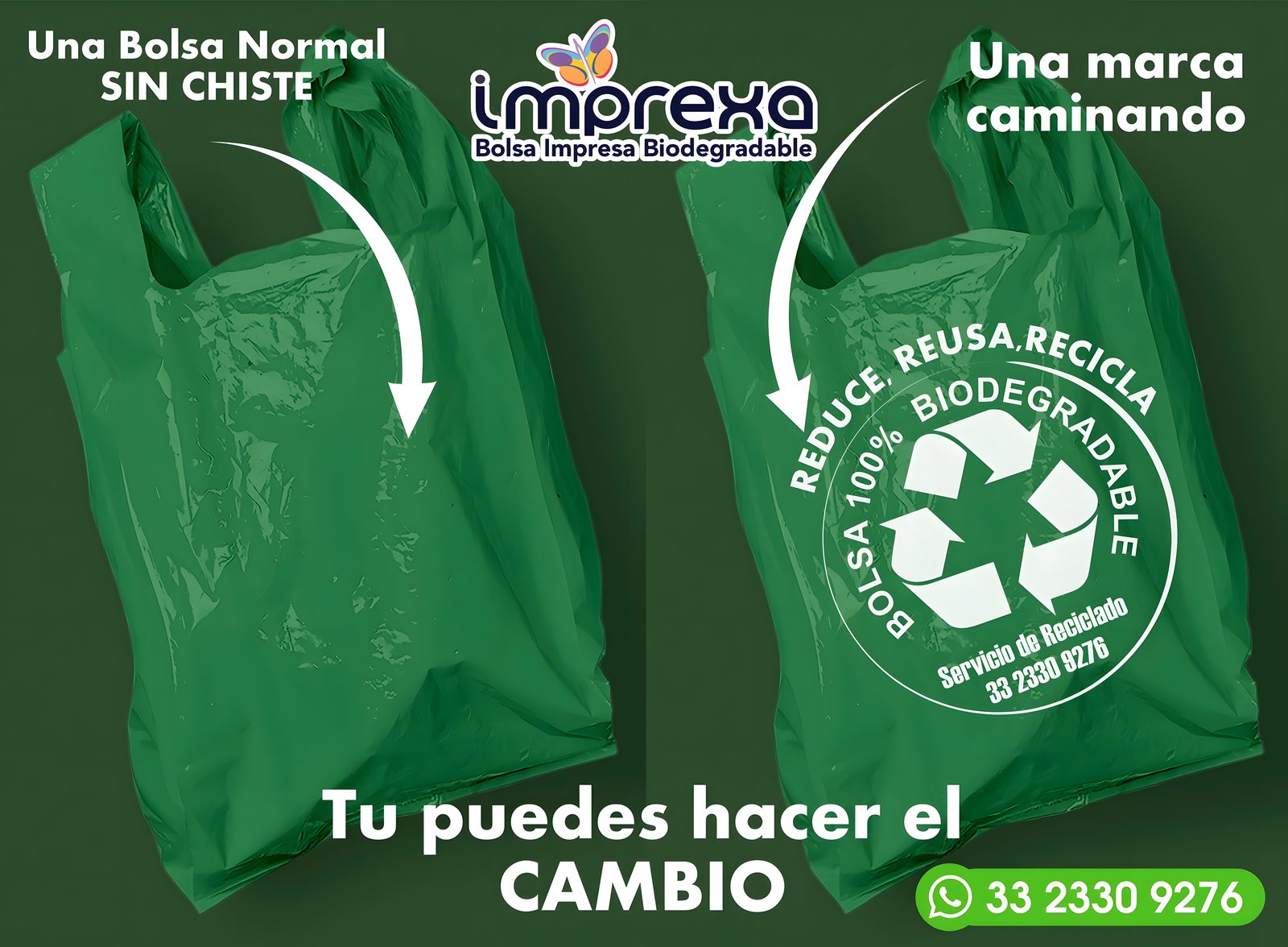 ¿Por qué elegir bolsas biodegradables impresas con aditivos especiales?